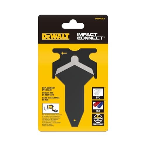 Image of DEWALT Impact Connect PVC/PEX, Tube Cutter Replacement Blade (DWAPVCBLD)