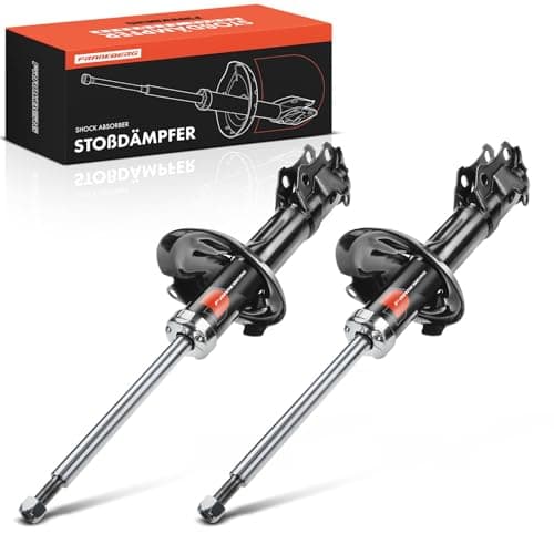 Image of Frankberg 2x Shock Absorber Strut Front Left Right 530mm Gas pressure Compatible with L.u.p.o 6E1 6X1 Polo 6N2 APink 6H1 Golf III 1H1 Replace# 1HO413031