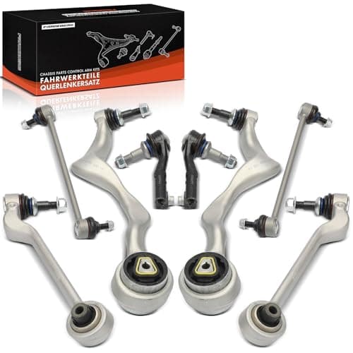 Image of Frankberg 8x Control Arm Front Left Right Compatible with 3 Series E90 3 Series E93 3 Series Coupe E92 3 Series Touring E91 1 Series E81 1 Series E87 1 Series E88 1 Series E8 Replace# 31122405861