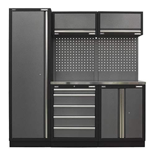 Image of Superline Pro 2.0m Storage System - Stainless Worktop