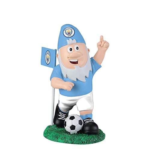 Image of FOCO Officially Licensed Manchester City FC Corner Football Garden Gnome