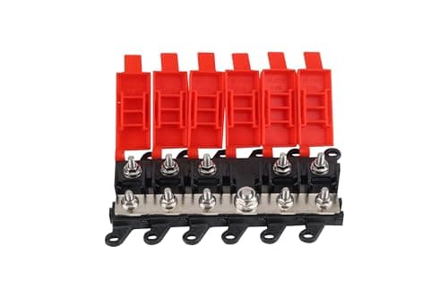 Image of GLOSO MIDI AMI Fuse Holder BDFS AMI Power Distribution Module 6 Modules 1 Input 5 fuses modules (Fuse not inclued)