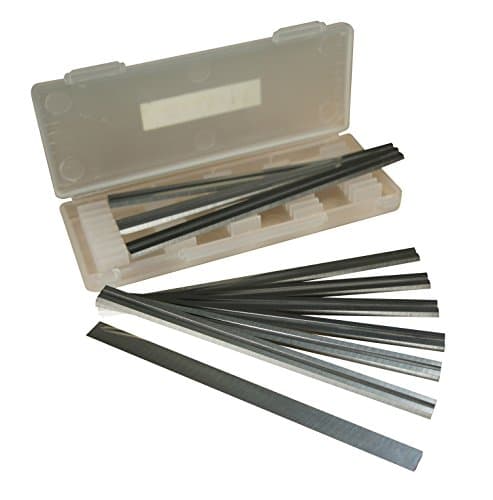 Image of Box of 10-82mm TCT Carbide Reversible Planer Blades Replaces Makita, Black& Decker, Bosch, DeWalt, Trend and Elu planers …