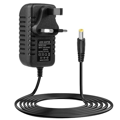 Image of 5V 2A Power Adapter, 10W AC 100-240V 50 60Hz to DC 5V 2A Power Supply Wall Plug Charger for LED Strip CCTV Router Speakers Lights Box Audio Video Universal Switching Adaptor with 5.5x2.1mm