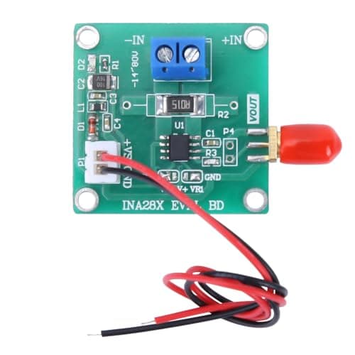 Image of INA282 Bi - Directional DC Current Sensor Module, 3-18V Shunt Monitor with 50x Gain, Wide - 14V to 80V Common Mode Range for Power Supply and Battery Monitoring