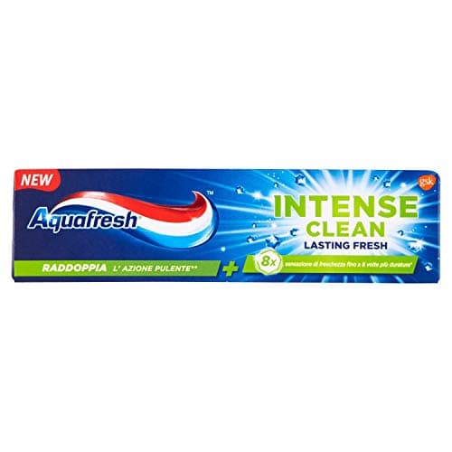 Image of AQUAFRESH Dentifricio INTENSE Clean LASTING Fresh 75 Ml. Products for teeth and face