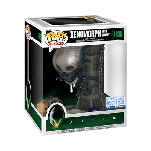 Image of Funko Pop! Deluxe: Alien - Xenomorph with Jonesy - Collectable Vinyl Figure - Gift Idea - Official Merchandise - Toys for Kids & Adults - Horror Fans - Model Figure for Collectors