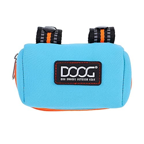 Image of DOOG Walkie Pouch, 20 Pre-Loaded Doggy Waste Bags, Easily Clips On Leashes, Keep Hands Free (Neoprene), Beethoven
