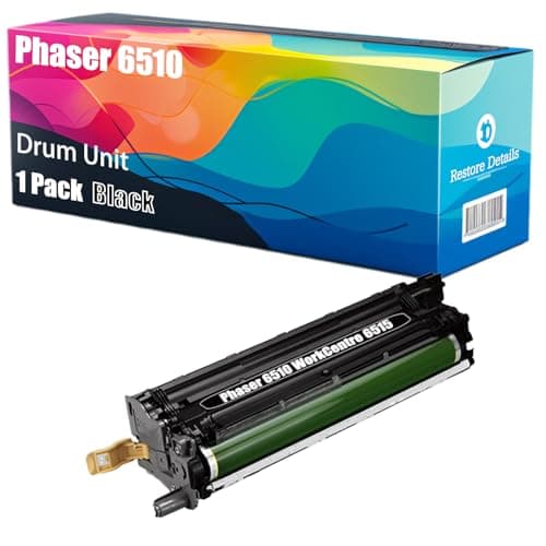 Image of High Yield Phaser 6510 108R01420 108R01419 108R01417 108R01418 Drum Unit Compatible for Xerox Phaser 6510 6510DN 6510DNI 6510N WorkCentre 6515 Printers, Unleash High-Definition Printing (Black)