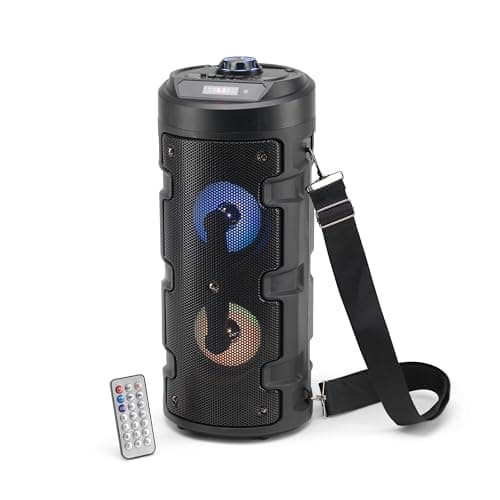 Image of RED5 Typhoon 101 Wireless Bluetooth RGB LED Illuminated 2400 mAh Party Speaker