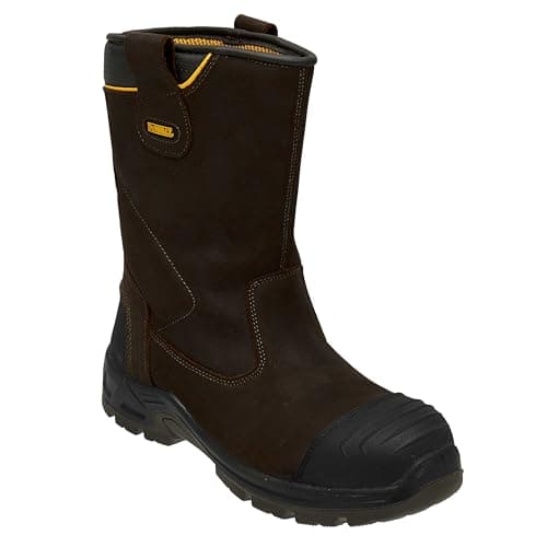 Image of DEWALT MILLINGTON 9 Millington Brown Non-Metallic/Lightweight/Waterproof Rigger Boot, Size 9 UK