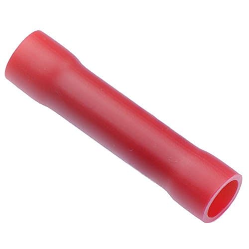 Image of Red Butt Crimp Connector Automotive Cable Wire Crimp Terminal (Pack of 100)