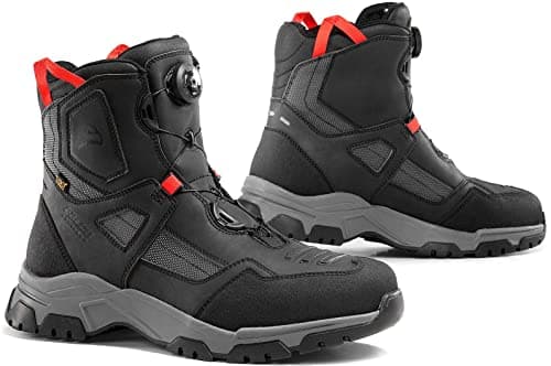 Image of Falco Arrakis Men's Motorcycle Shoes (Black), 45