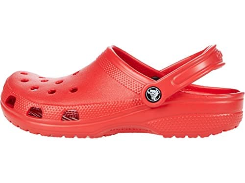 Image of Crocs Unisex Classic Clogs Clogs, Flame,5 UK Men/ 6 UK Women