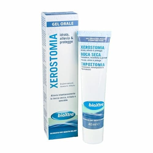 Image of Bioxtra Dry Mouth Oral Gel 40g, 3 Packs, Unflavoured, Alcohol Free, Oral Care Gel