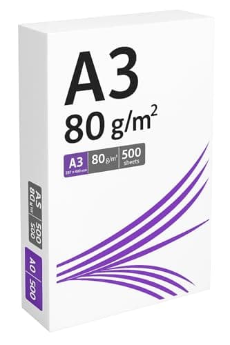 Image of U&H Performer Multifunctional Copier Paper 80gsm 500 Sheets per Ream A3 White