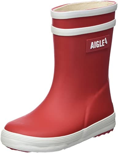 Image of Aigle Boy's Unisex Kids Baby FLAC 2 Rain Boot, Rouge New, 5.5 UK