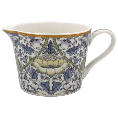 Image of The Leonardo Collection Lodden Jug William Morris for Home & Office | Stylish Cream & Milk Jug for Multiple Use in Kitchen | Ideal Ceramic or Glass Jug for Cream, Gravy & Home Décor
