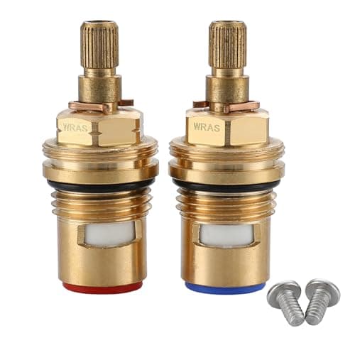 Image of 2 Pack Mixer Tap Cartridge Brass Ceramic Tap Valve Cartridge Replacement for Franke Eiger SP3561 Kitchen Tap (WRAS Approved)