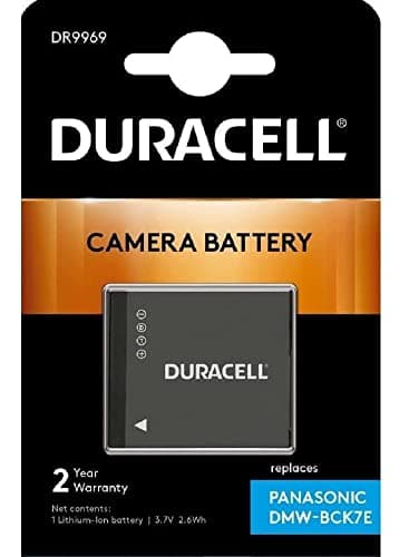 Image of Duracell Replacement Battery for Panasonic DMW-BCK7E Digital Camera