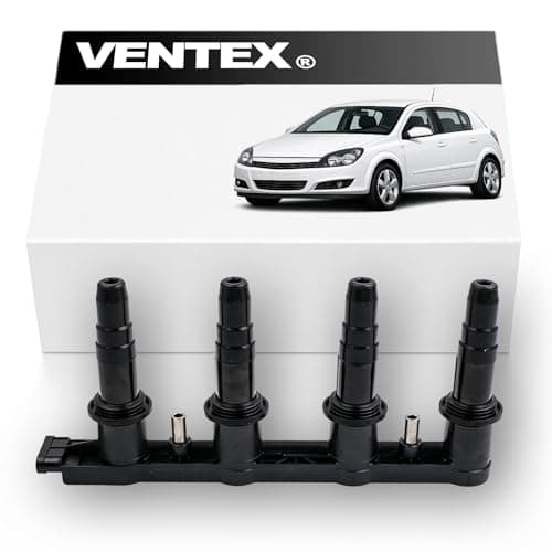 Image of VENTEX® Ignition Coil Pack VXS1713 Compatible with Vauxhall Vectra Zafira Astra 1.6 1.8 Corsa VXR 6-Pin