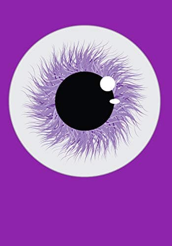 Image of I See All Notebook: Single Purple Eyeball