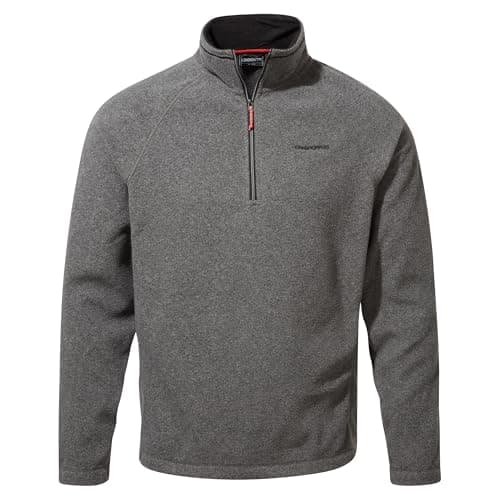 Image of Craghoppers Mens Corey HZ Fleece Black Pepper Marl XXL