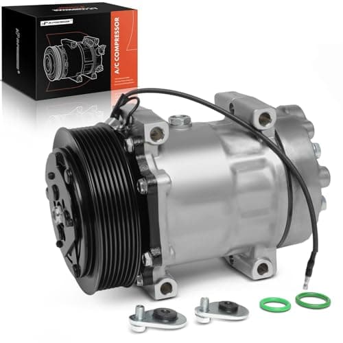 Image of A-Premium Air Conditioner AC Compressor with Clutch Compatible with Volvo Truck FH12 FH16