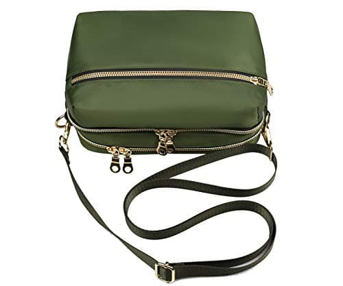 Image of YANAIER Women Crossbody Bag, Casual Multi Pocket Handbag Purse Small Cellphone Pouch Purse Wallet Shoulder Bag for Ladies Girls Army Green