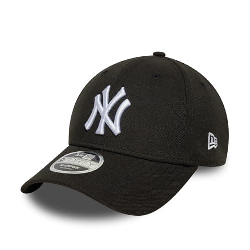 Image of New Era Adult's 9Forty MLB M Crown New York Yankees Baseball Cap Hat Black