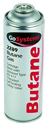 Image of GoSystem Butane Gas Cartridge - Silver, 277 g
