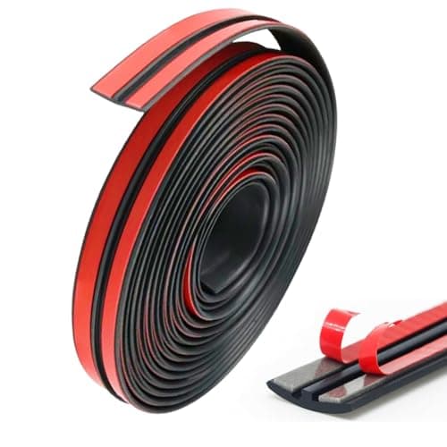 Image of HNGUSNHOP 4M/13Ft Car Windshield Weather Rubber Seal Tape 19mm Universal T Shape Car Sealing Strip Auto Seal Weather Stripping for Cars Doors Windows Windscreens