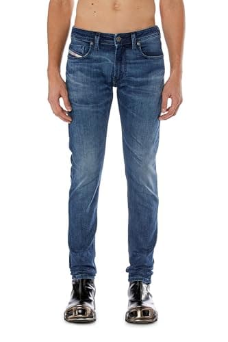 Image of DIESEL_1979 Sleenker_Pants_Blue_33