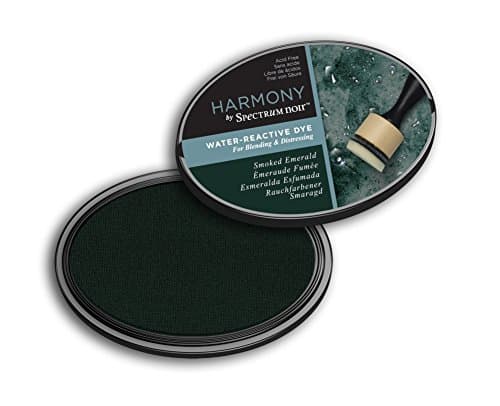 Image of Spectrum Noir Harmony Water Reactive Ink Pad, Smoke Emerald, One Size, SN-IP-HWR-SEME