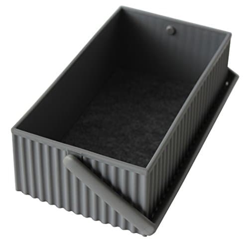 Image of Hachiman Omnioffre Stacking Storage Box Small Grey
