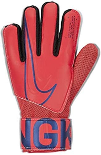 Image of NIKE GK Match JR-FA19 Gloves - Laser Crimson/Black/Black, Size 5