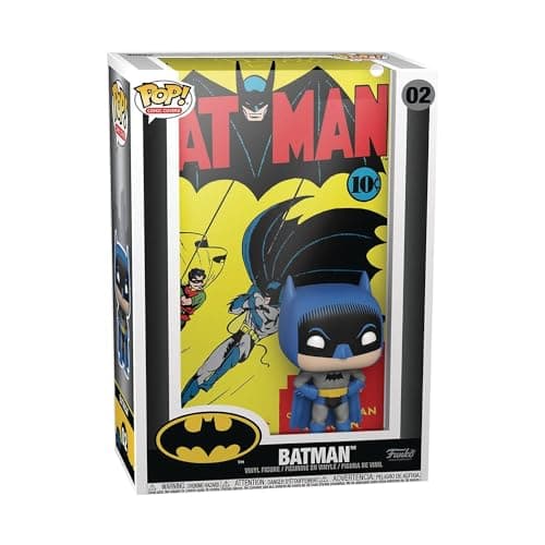 Image of Funko Pop! Vinyl Comic Cover: DC - Batman - DC Comics - Collectable Vinyl Figure - Gift Idea - Official Merchandise - Toys for Kids & Adults - Comic Books Fans - Model Figure for Collectors