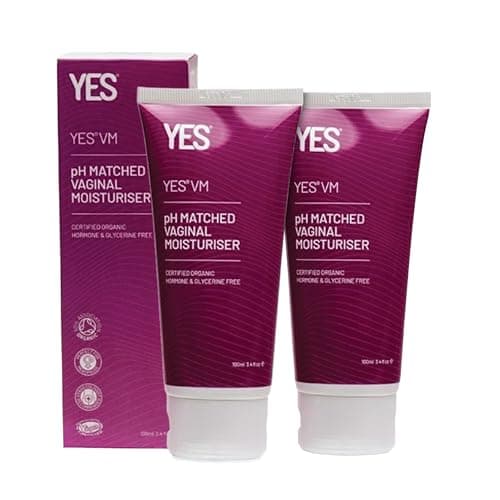 Image of YES® VM Vaginal Moisturiser (2 Pack) | Water-Based, Long-Lasting & Fast-Acting Relief for Vaginal Dryness | Certified Organic | Natural pH-Matched Gel | 2 x 100ml