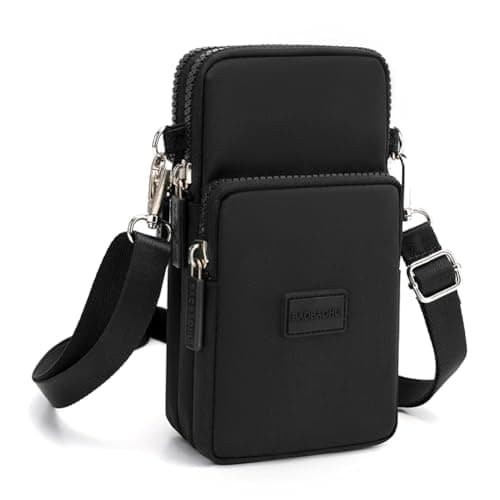 Image of DuoLmi Crossbody Bags for Women, Waterproof Phone Pouch Wrist Zipper Phone Bag Small Handbag Crossbody Shoulder Bag Compatible with iPhone 15 Pro Max/15/14/13/12/11 Samsung Galaxy S23 S22