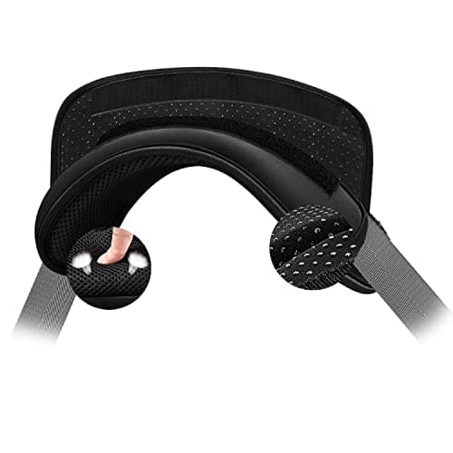 Image of ZINZ Universal Shoulder Pad with Ultra thick Cushion for Bag Luggage Bag Crossbody, Plus Long & Anti-Slip & Breathable,Black/US