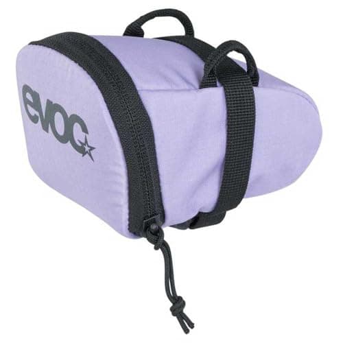 Image of EVOC SEAT Bag Saddle Bag for Compact Storage Under the seat (0.3l Capacity, Extremely Light, Quick Assembly Thanks to Buckles, Reflective Logo, Size S), Multicoloured