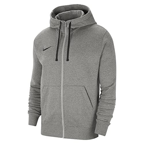 Image of NIKE Men's M Nk Flc Park20 Fz Hoodie Sweatshirt, Dark Grey Heather Black, 3XL UK