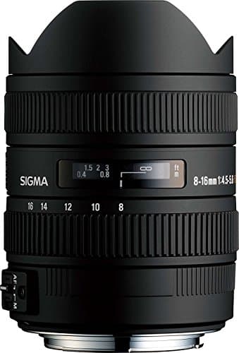Image of Sigma 8-16mm f4.5-5.6 DC Lens for Canon Digital SLR Cameras with APS-C Sensors