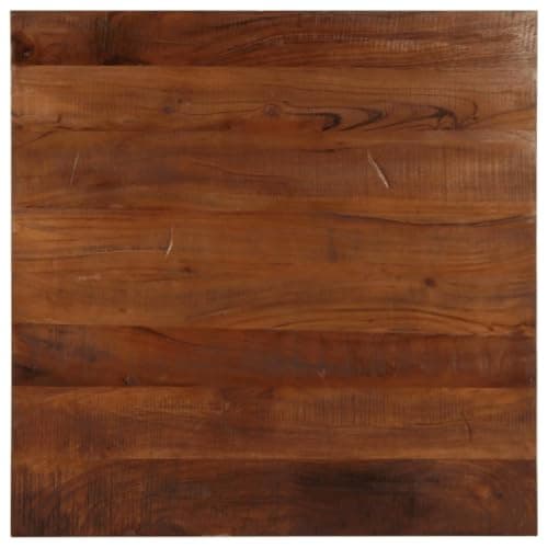 Image of vidaXL Table Top, Dining Table Top for Home Restaurant, Replacement Board for Side Table Dinner, Furniture Top, Square Solid Wood Reclaimed