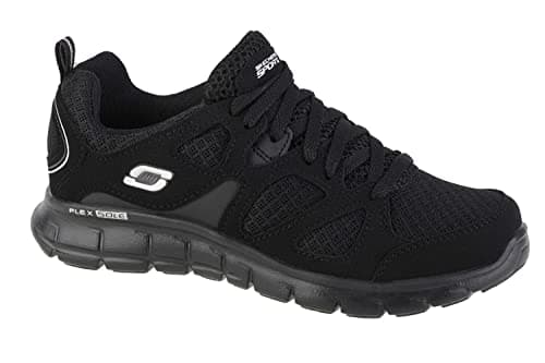 Image of Skechers Boy's Vim- Turbo Ride Trainers, Black Black Bbk, 2 UK