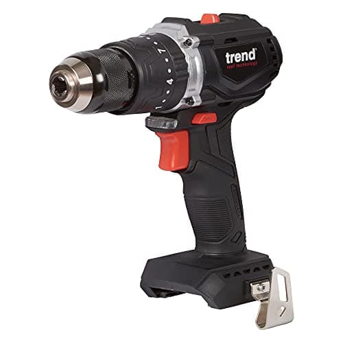 Image of Trend 18V Cordless Brushless Combi Drill, Bare Tool (Battery & Charger Sold Separately), T18S/CDB