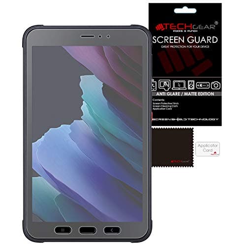Image of TECHGEAR 2 Pack Galaxy Tab Active 3 8" Anti Glare Screen Protectors (SM-T570 / SM-T575 / SM-T577), MATTE Screen Protector Guard Cover Designed for Samsung Galaxy Tab Active 3 8"