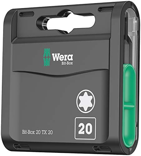 Image of Wera 05057770001 Bit-Box 20 TX, TORX® bits, TX 20 x 25 mm, 20 Pieces