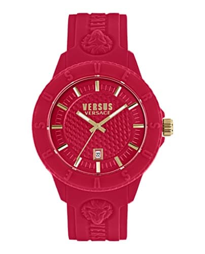 Image of Versus Versace Mens Red 43 mm Tokyo R Watch VSPOY8821, Red, Tokyo R