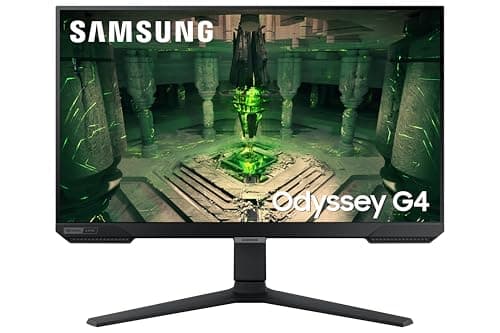 Image of Samsung Odyssey G4 LS27BG400EUXXU 27 Inch 240 Hz 1 ms IPS Full HD Gaming Monitor - 240 Hz, 1 ms, 2 x HDMI, Displayport, Height Adjust